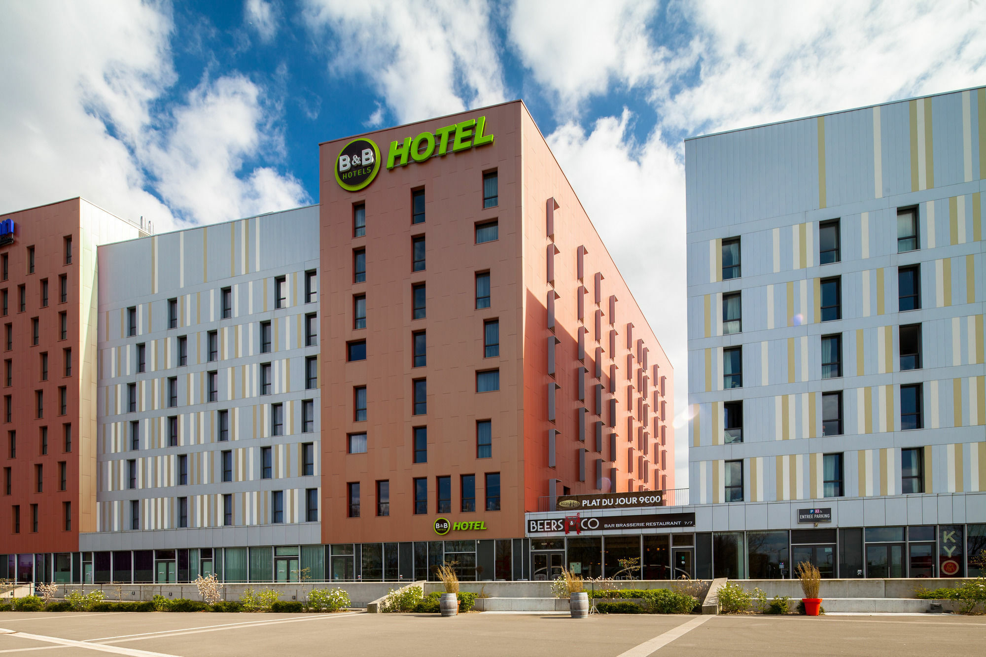 B&B Hotel Lille Grand Stade Вильнёв-д'Аск Экстерьер фото